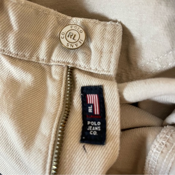 Vintage Beige Straight-Leg Men’s Jeans - Picture 6 of 7